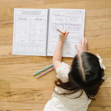 Summer Fun Preschool Workbook Personalized