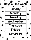 Days of the Week Poster l Digital Download