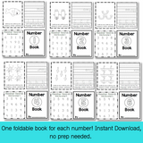 Foldable Alphabet & Number Books  - Digital Download