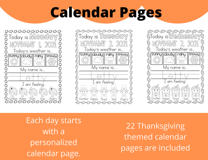 Level 1 November Workbook