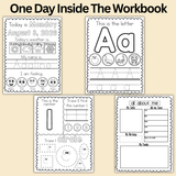 August Preschool Workbook (Ages 3–4)