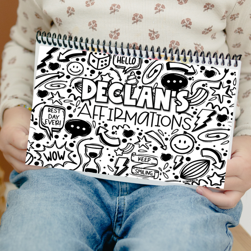 On The Go Affirmation Color Book