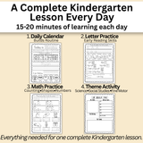 Full Year Kindergarten Workbooks (Ages 5-6)