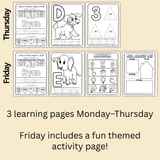Full Year Toddler Workbooks (Ages 2-3)