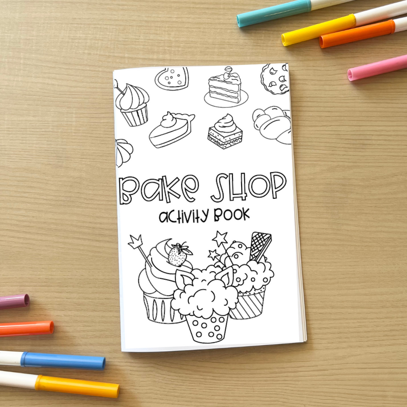 Activity Books- Bake Shop