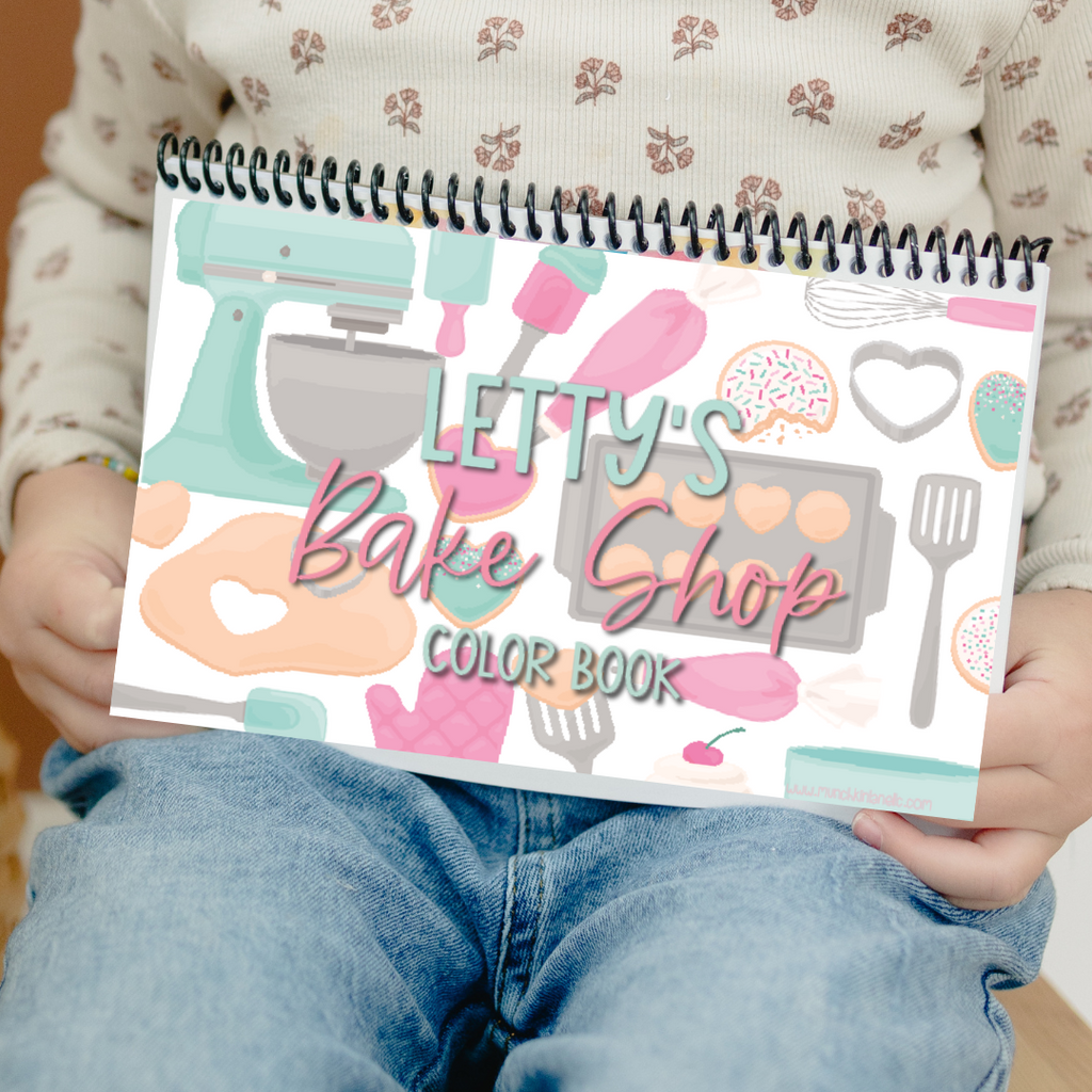 On The Go Bake Shop Color Book