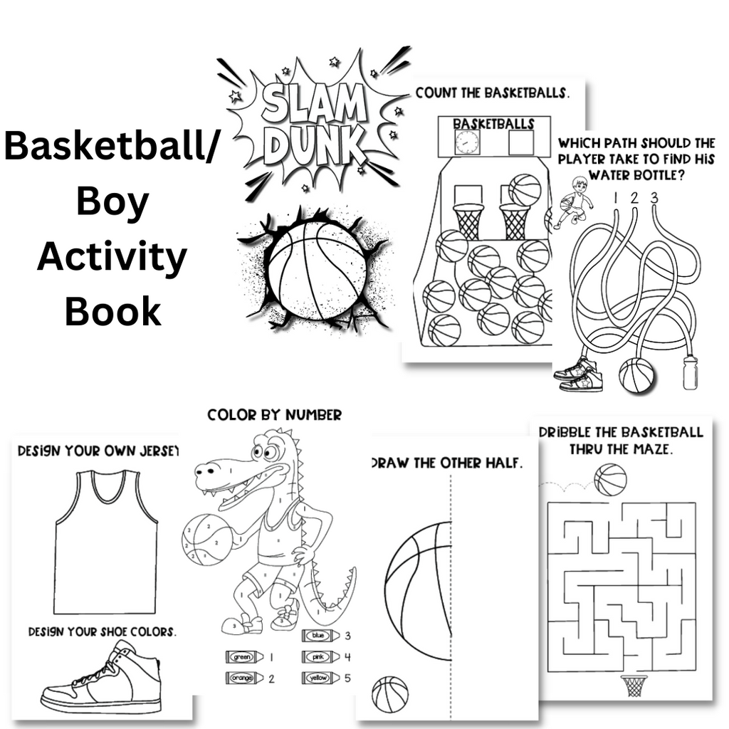 Activity Books- Basketball