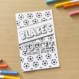 Personalized Activity Books- Soccer