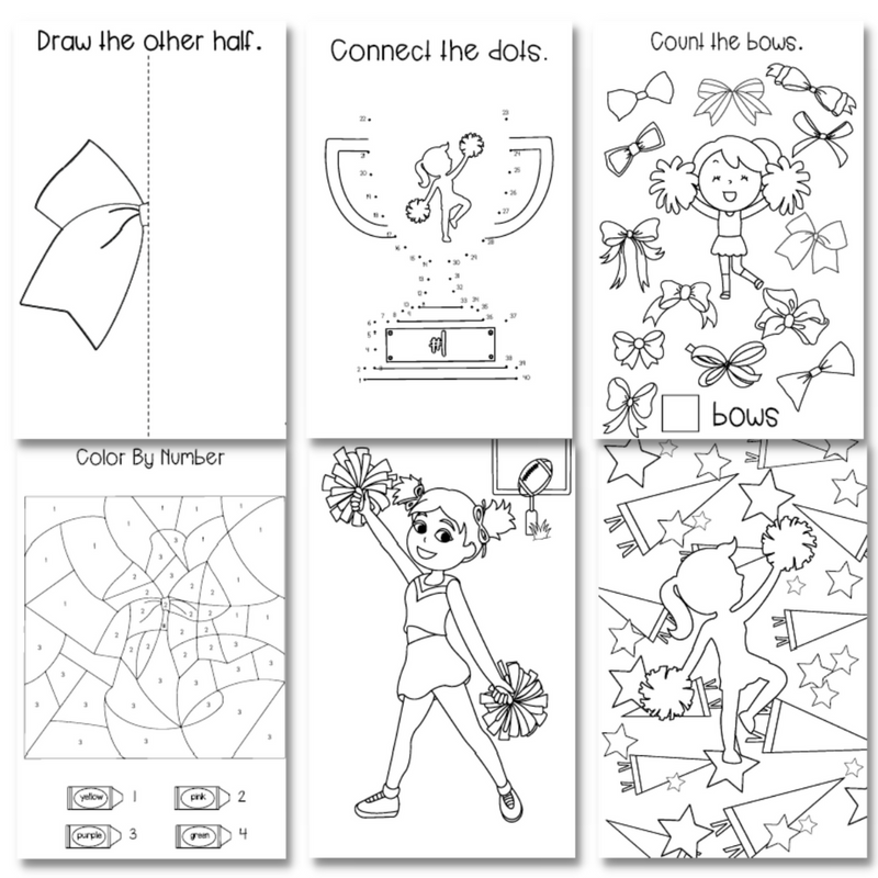 Activity Books- Cheer