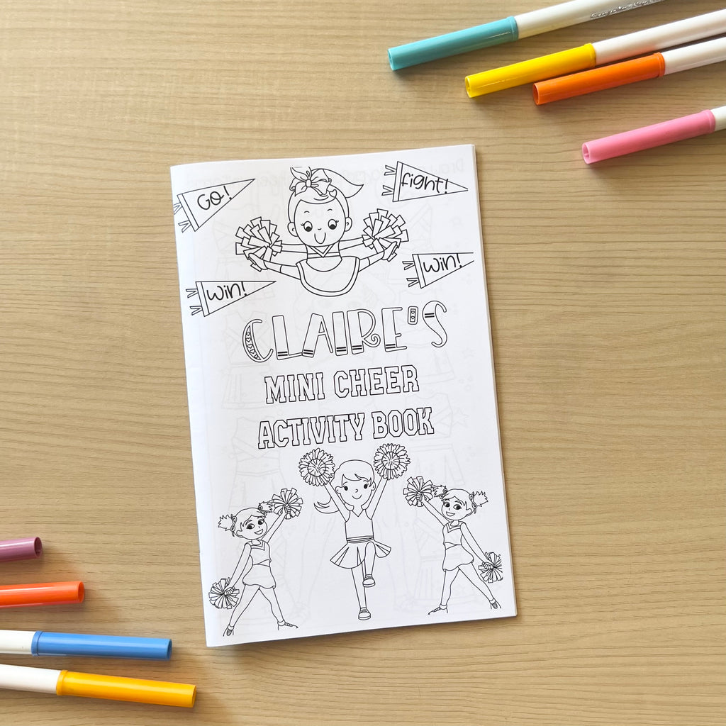 Personalized Activity Books- Cheer