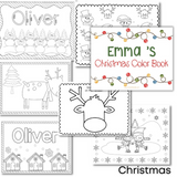 On The Go Christmas Color Book