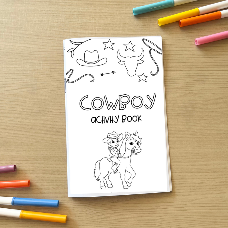 Activity Books- Cowboy
