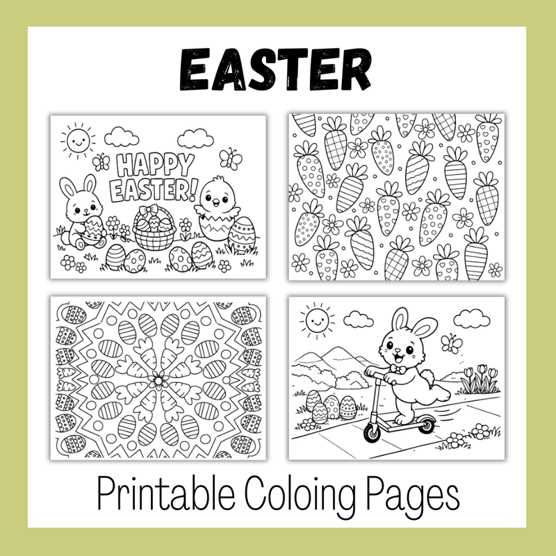 Easter Printable Coloring Pages