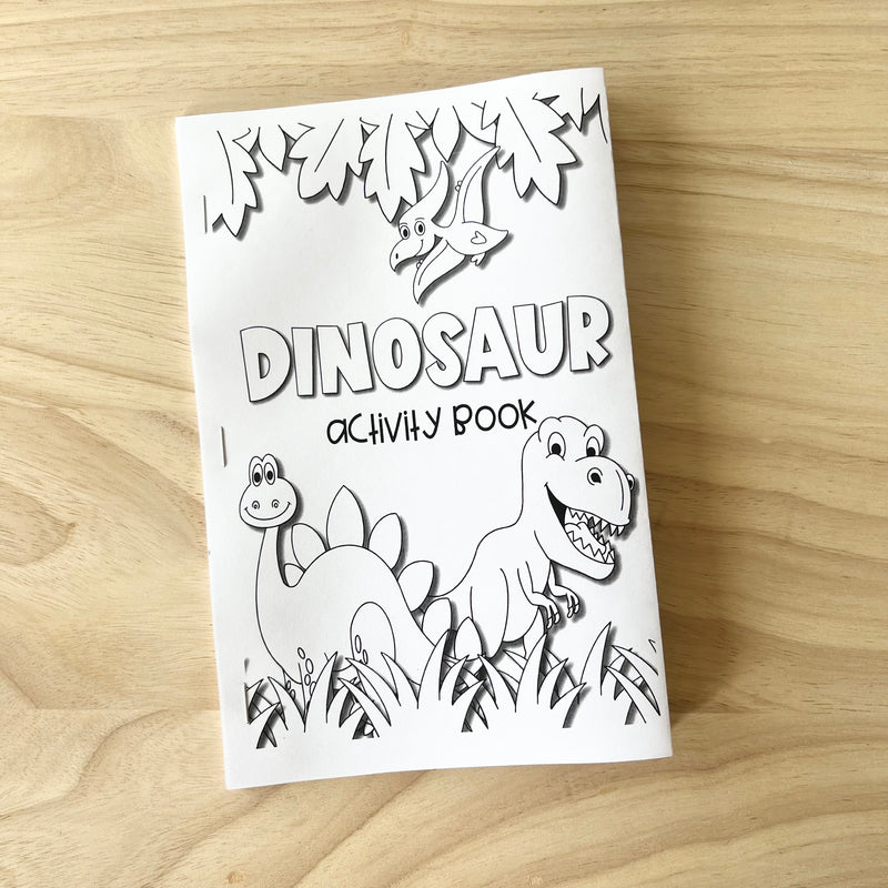 Printable Activity Book- Dinosaur