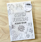 Printable Activity Book-Super Friends