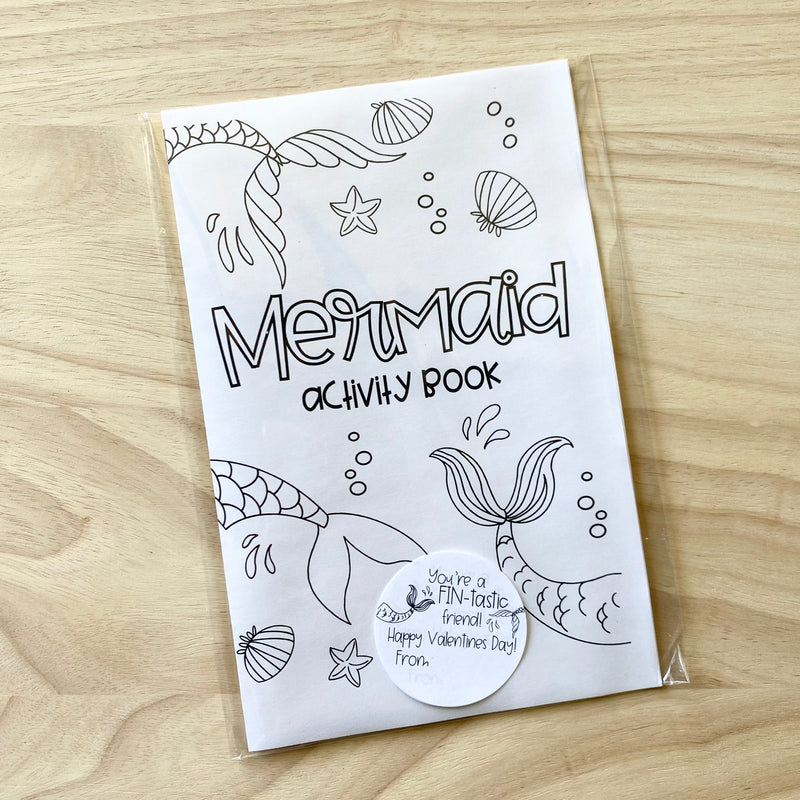 Printable Activity Book- Mermaid