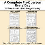 October PreK Workbook (Ages 4–5)