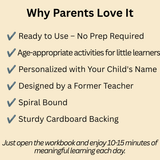 October Toddler Workbook (Ages 2-3)