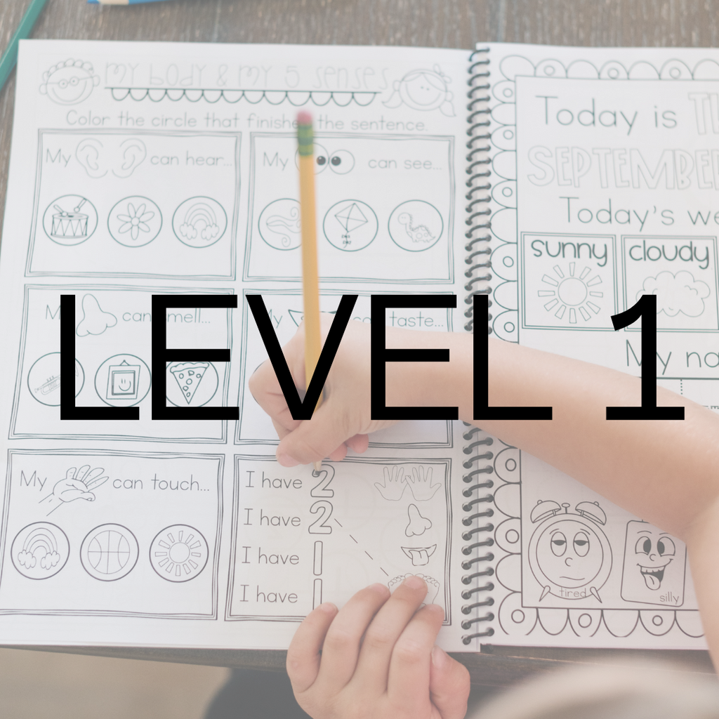 Level 1 Workbooks Dec - July 2024