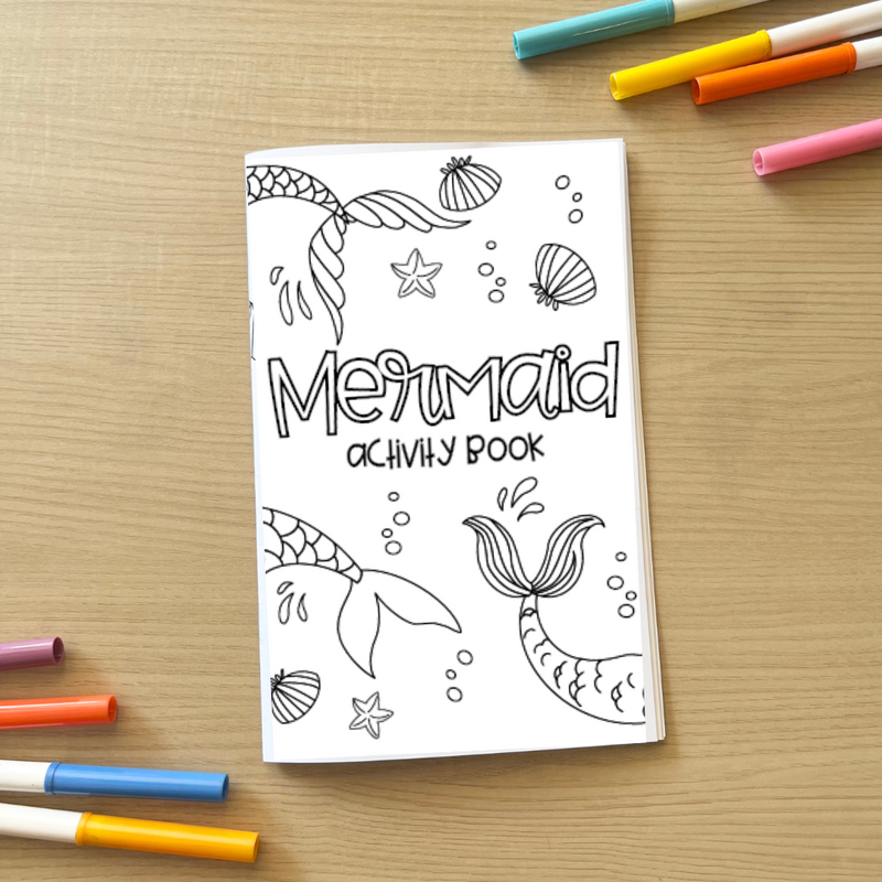 Activity Books- Mermaid