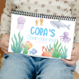On The Go Ocean Color Book