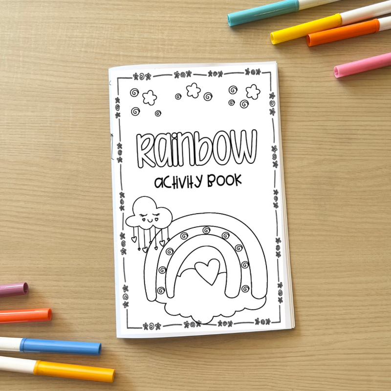 Activity Books- Rainbow