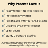 September Preschool Workbook (Ages 3–4)