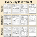 September PreK Workbook (Ages 4–5)