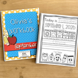 September PreK Workbook (Ages 4–5)