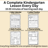 September Kindergarten Workbook (Ages 5-6)