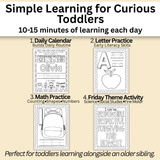 September Toddler Workbook (Ages 2-3)