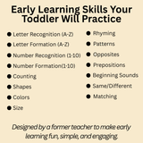 September Toddler Workbook (Ages 2-3)