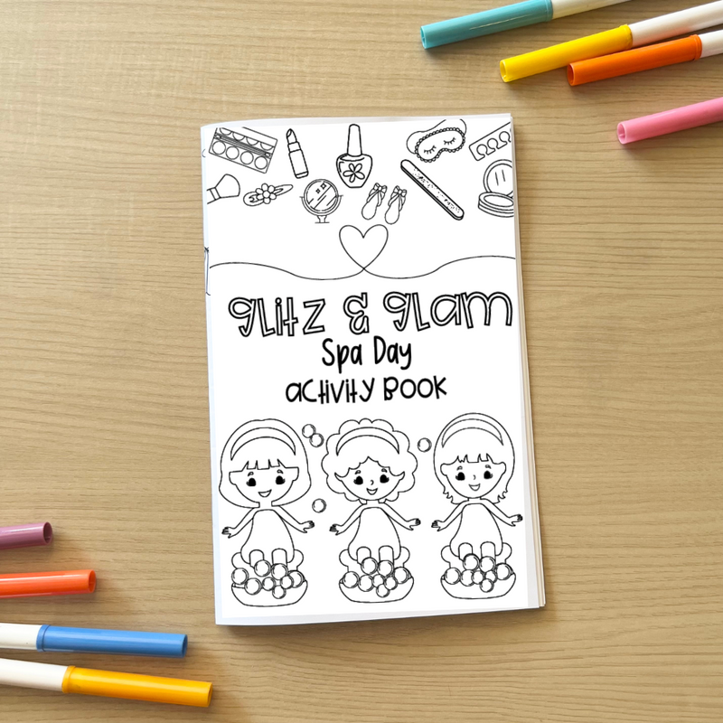 Activity Books- Spa Day