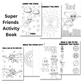 Personalized Activity Books- Super Friends