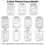 Full Year (Sep 2026-July 2027) First Grade Workbooks (Ages 6-7)