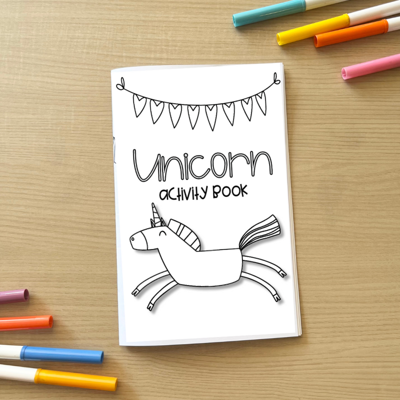 Activity Books- Unicorn