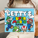 OOPSIE: Large Mario Color Book