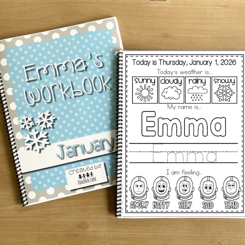 Toddler January Workbook 2026