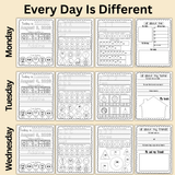 Full Year Pre-K Workbooks(Ages 4–5)