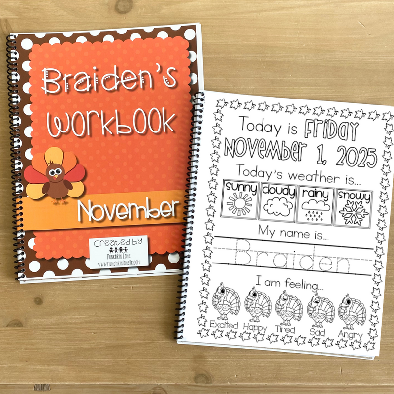 Level 1 November Workbook