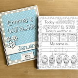 Preschool Workbook - January