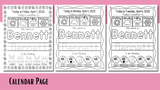 Personalized Workbook Subscription- Toddler