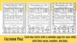 July Toddler Workbook
