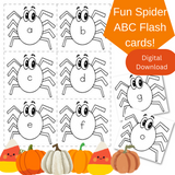 ABC Spider Flashcards - Digital