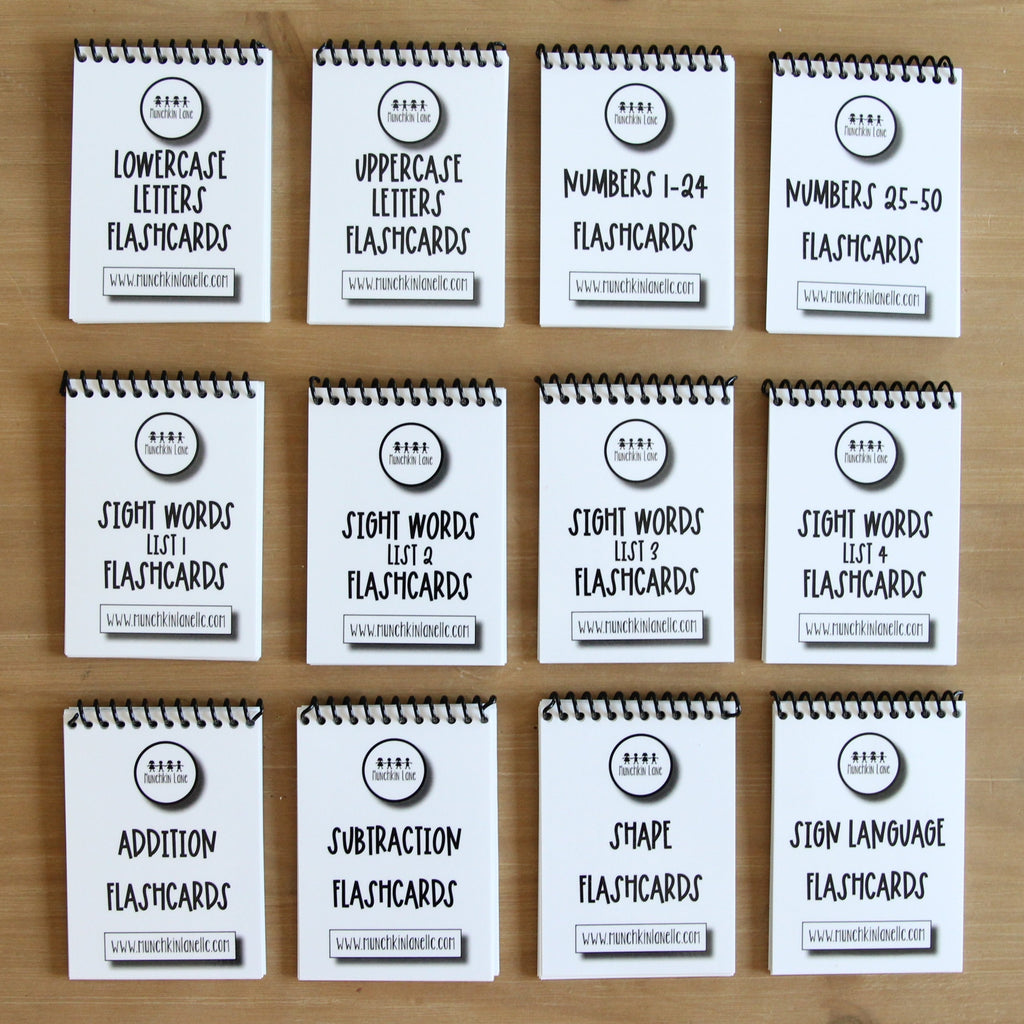 Dry Erase Flashcards