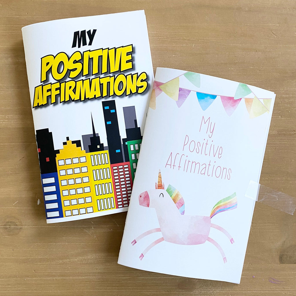 Positive Affirmation Color Books