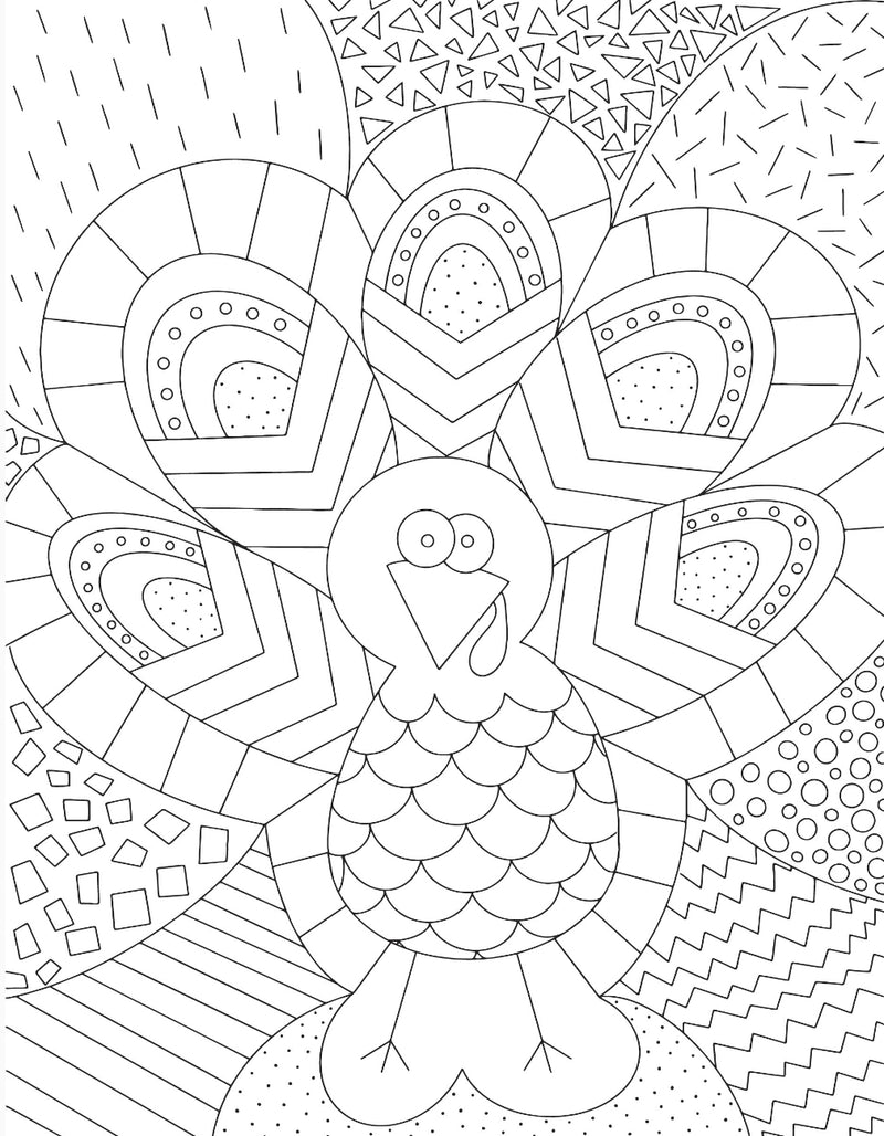 Turkey Coloring Page
