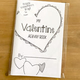 Valentine activity book