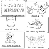 I can be healthy printable book