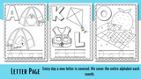 July Toddler Workbook